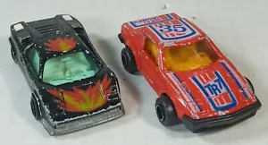 2 MAJORETTE Die-cast Cars - TRIUMPH TR7 #202 1:53 & LAMBORGHINI #257 1:56 France - Picture 1 of 10