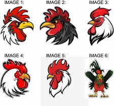 Angry Rooster Cartoon Style Vinyl Sticker Vinyl Decal /car bumper, window, phone