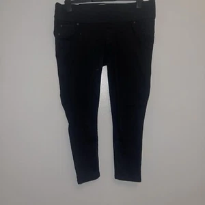 NEW SIZE 14 Black NEW LOOK MATERNITY - Emilee - Lift & Shape - Crop Skinny Jeans - Picture 1 of 6