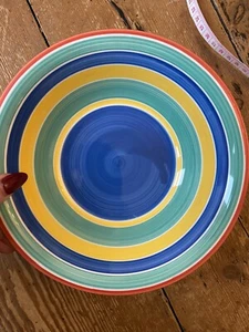 The Pier Colourful Bowl One Brush Stroke Made In Italy Rare / Discontinued - Bild 1 von 4