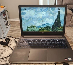 Dell Inspiron 5559 15.5" i7-6500U - 8GB RAM 500GB SSD Laptop - Silver - Complete - Bild 1 von 6