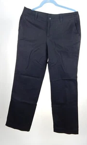 Eddie Bauer Vashon Fit Size 8 Pants Women's Black/Charcoal Casual Trouser - Picture 1 of 5