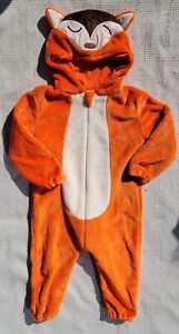 Costume d'animal Michley taille 120 pour bébé renard hiver automne flanelle balançoire