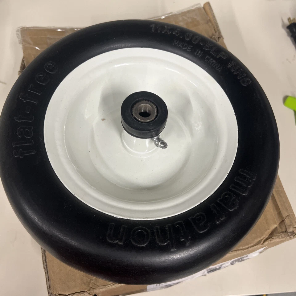 Neumático cortacésped piezas planas conducción libre sin cámara 11 x 4 5 buje centro giro cero Foto 1 de 1