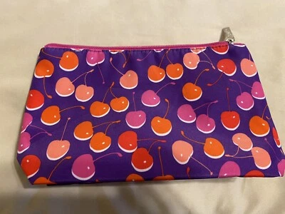 NUEVO Bolso de Cosméticos Clinique Maquillaje Cremallera Logo Foto 1 de 3