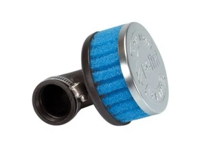 Luftfilter POLINI Special Air Box kurz 34mm 90Grad blau - Bild 1 von 1