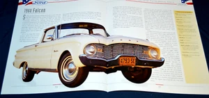 1960 Ford Ranchero Feature Print Picture Poster Specs Info Article 12x21 60 - Bild 1 von 1