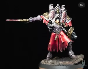 Warhammer Adepta Sororitas Morvenn Vahl and Canoness Pro Painted - BB Miniatures - Picture 1 of 11