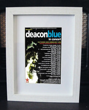 DEACON BLUE+2001 UK TOUR+FRAMED ORIGINAL MUSIC PRESS AD POSTER