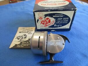 Vintage Shakespeare Wonder Cast No.1797 Model FB Reel With Box and Booklet