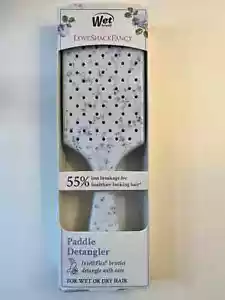 Wet Brush x LoveShackFancy - Paddle Detangler Hair Brush - English Ivy Blue - Picture 1 of 5