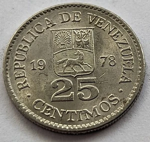 Münze Venezuela 25 Centimos 1978 - Bild 1 von 2
