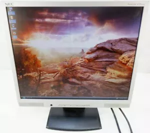 NEC LCD93vm 19" 1280x1024 Monitor PC schermo LCD Display usato VGA Audio IN - Imagen 1 de 3