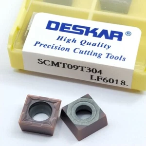 10PCS SCMT09T304 LF6018 SCMT32.51 Indexable Carbide Inserts for Stainless steel - Picture 1 of 8