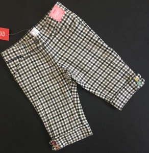 NWT Gymboree Imaginary Friends Houndstooth Check Cropped Pants Knickers Sz 4 4T - Picture 1 of 5