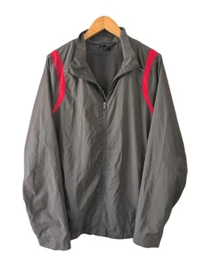 Chaqueta cortavientos Northend para hombre L gris forrada cremallera ligera senderismo  Foto 1 de 4