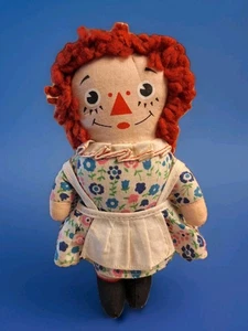 Raggedy Ann Puppe Mini 6,5 Zoll Knickerbocker Spielzeug Vintage - Bild 1 von 8