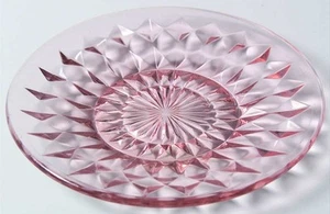 Plato de pan y mantequilla rosa Jeannette Windsor 286369 - Imagen 1 de 1