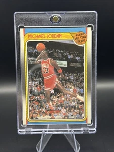 1988 FLEER BASKETBALL MICHAEL JORDAN ALL STAR!!! - Picture 1 of 2