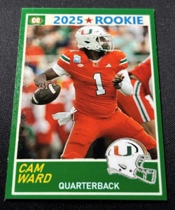 CAM WARD TENNESSEE TITANS ROOKIE ACEO ART CARD MY ORIGINAL DESIGN - Bild 1 von 1