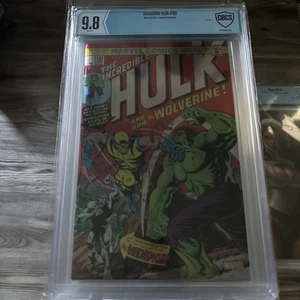 Incredible Hulk #181 Facsímil Foil Ed Sep 2023 1st Wolverine CBCS (9.8) casi nuevo/como nuevo - Imagen 1 de 1