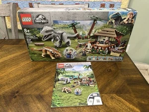 LEGO Jurassic World Indominus Rex vs. Ankylosaurus 75941 Box & INSTRUCTIONS ONLY - Picture 1 of 6