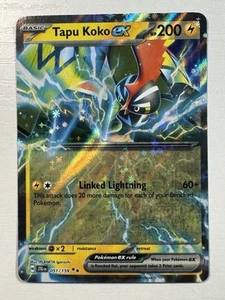 Tapu Koko ex 051/159 Sv09: Journey Together Holo NM - Picture 1 of 2