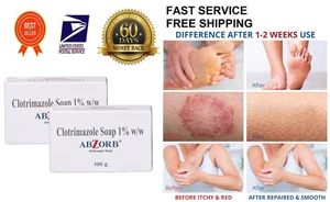 Abzorb Antifungal Absorb Soap - Effective Fungal Protection - 100g(Pack of 2) - Picture 1 of 4