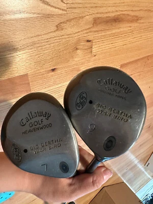 Damas Callaway Big Bertha WarBird Heavenwood 7 y divino 9 Set Gemas Grafito Foto 1 de 4