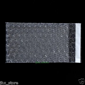 55 PCS Clear Bubble Packing Pouches Envelopes Bag 4" x 5"_105 x 130+20mm - Picture 1 of 12