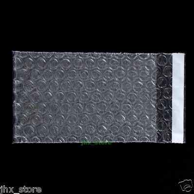 55 PCS Clear Bubble Packing Pouches Envelopes Bag 4" x 5"_105 x 130+20mm - Image 1 of 4