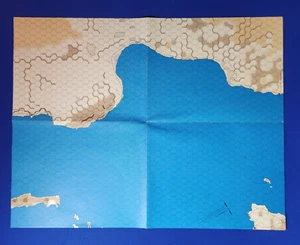 GDW/GRD Europa Wargame Map #18 - Western Desert - Bild 1 von 2