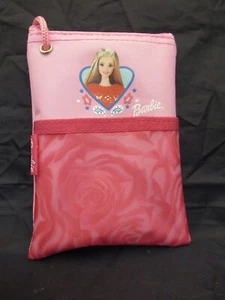 Pink Barbie 6"x4" Purse/Pouch with Zipper - FREE SHIPPING ! - Picture 1 of 3