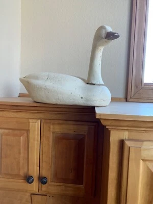 Styrofoam Snow Goose Decoy Home Decor - Image 1 of 4