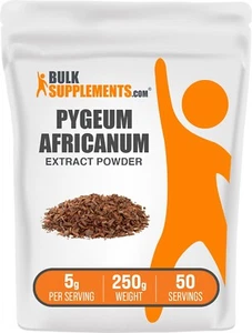 BulkSupplements Pygeum Africanum Extract Powder 250g - 5g Per Serving - Picture 1 of 5