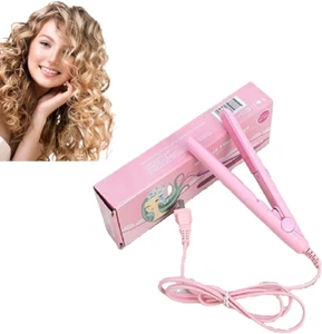 Hair Straightener Flat Iron, 2 in 1 Mini Bangs Hair Straightener Beauty Flat Iro - Picture 1 of 7