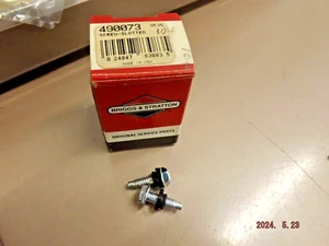 Nuevo Briggs & Stratton 490073 Tornillo Precede 694515 - Lote de 2 - Imagen 1 de 3