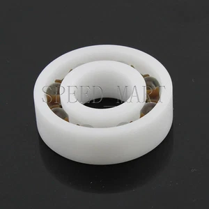 5 PIEZAS rodamientos de plástico POM 6205 bolas de vidrio 25x52x15 rodamientos de bolas - Imagen 1 de 5