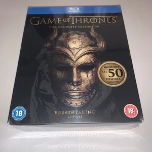 Game of Thrones: The Complete Seasons 1-5 Blu-ray (2016) NEW AND SEALED - Picture 1 of 10