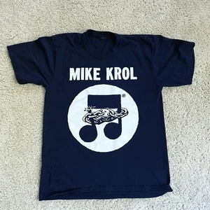 Rara maglietta VINTAGE punto singolo anarchico band dell'artista Mike Krol - Foto 1 di 3