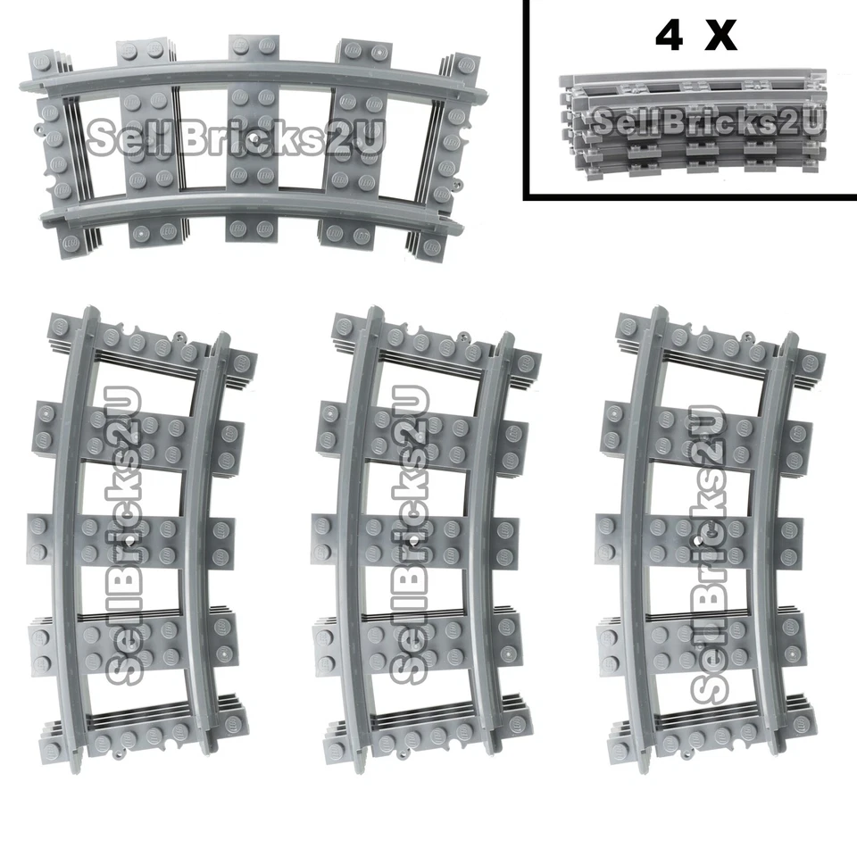Lego Train Track Curvo - Círculo - 16 Piezas, Nuevo Foto 1 de 1
