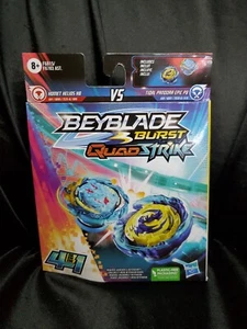 Top giratorio Beyblade Burst QuadStrike Komet Helios H8 y Tidal Pandora Epic P8 - Imagen 1 de 5