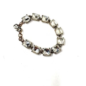 Ann Taylor Loft Armband facettiert Strass silberfarben - Bild 1 von 17