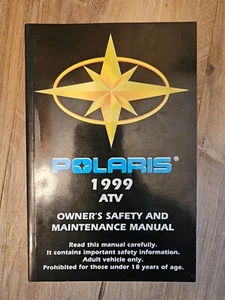 1999 Polaris Universal ATV Owner's Manual P/N 9914905 EUC - Picture 1 of 5