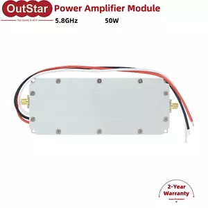 5.8GHz 50W Power Amplifier Module RF Amplifier with SMA Female Connector - Picture 1 of 7