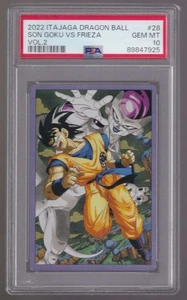 Tarjeta Dragon Ball japonesa Itajaga 2 28 Son Goku Vs Freezer 2002 PSA 10 - Imagen 1 de 2