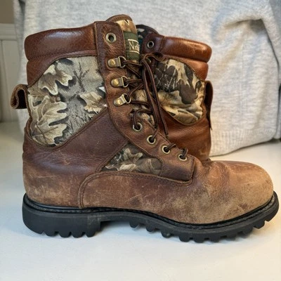 Northlake Gore-Tex Men's 13 W Wide Thinsulate Camo Camouflage Hunting Boots - Image 1 of 4