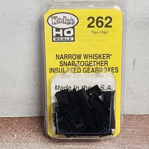 Kadee 262 Narrow Whisker Snap Together Insulated Gear Box -- 10 Pair - HO Scale - Picture 1 of 3