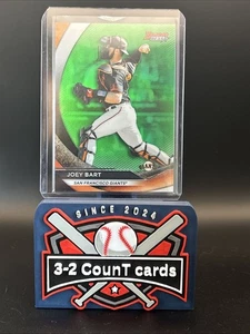 2020 Bowman's Best - Top Prospects Joey Bart #TP-14 Green Refractor /99 (RC) - Picture 1 of 2