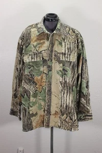 Cabela's Men's Realtree Camo Shirt 2XL 100% Cotton Long Sleeve Hunting - Picture 1 of 10